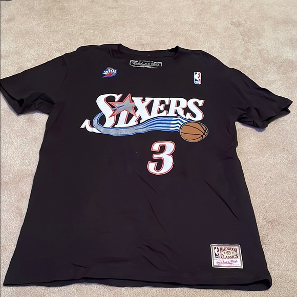 Mitchell & Ness Other - Mitchell & Ness Sixers Allen Iverson T shirt